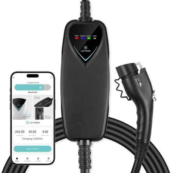 Lectron Level 2 EV Charger (NEMA 14-50 Plug) – Fast Home Charging Solution